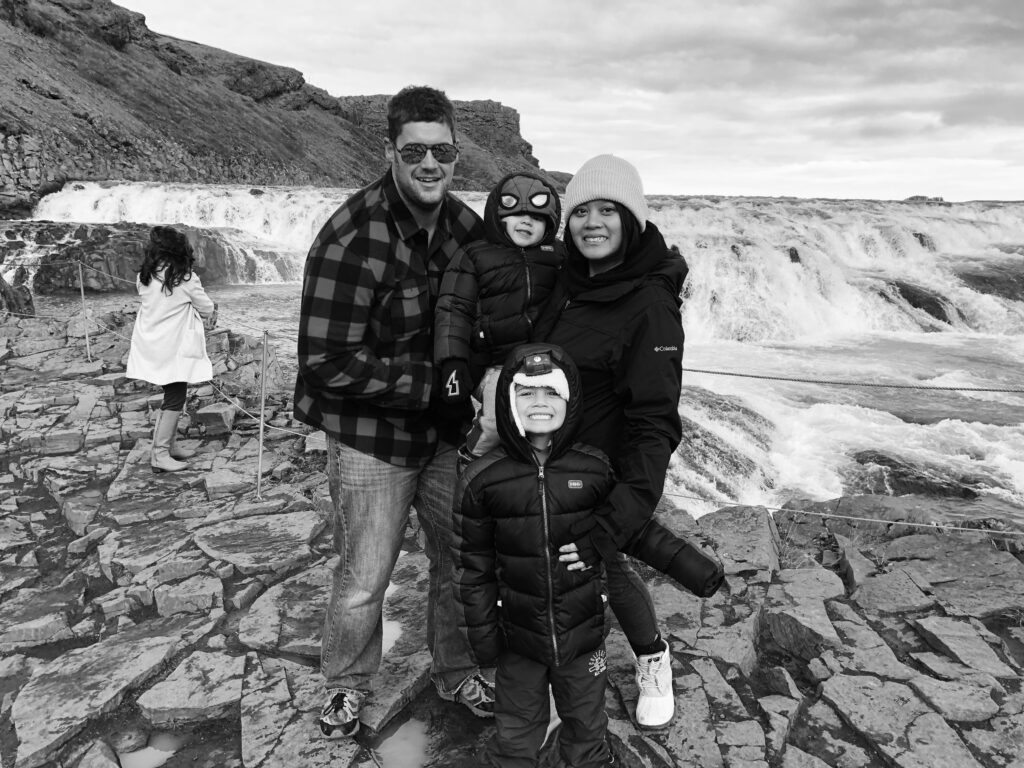 Family traveling together